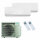 DAIKIN Perfera FTXM Multisplit Set mit 2 Innengeräten