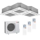 MITSUBISHI ELECTRIC Klimaanlage 4-Wege Deckenkassette...